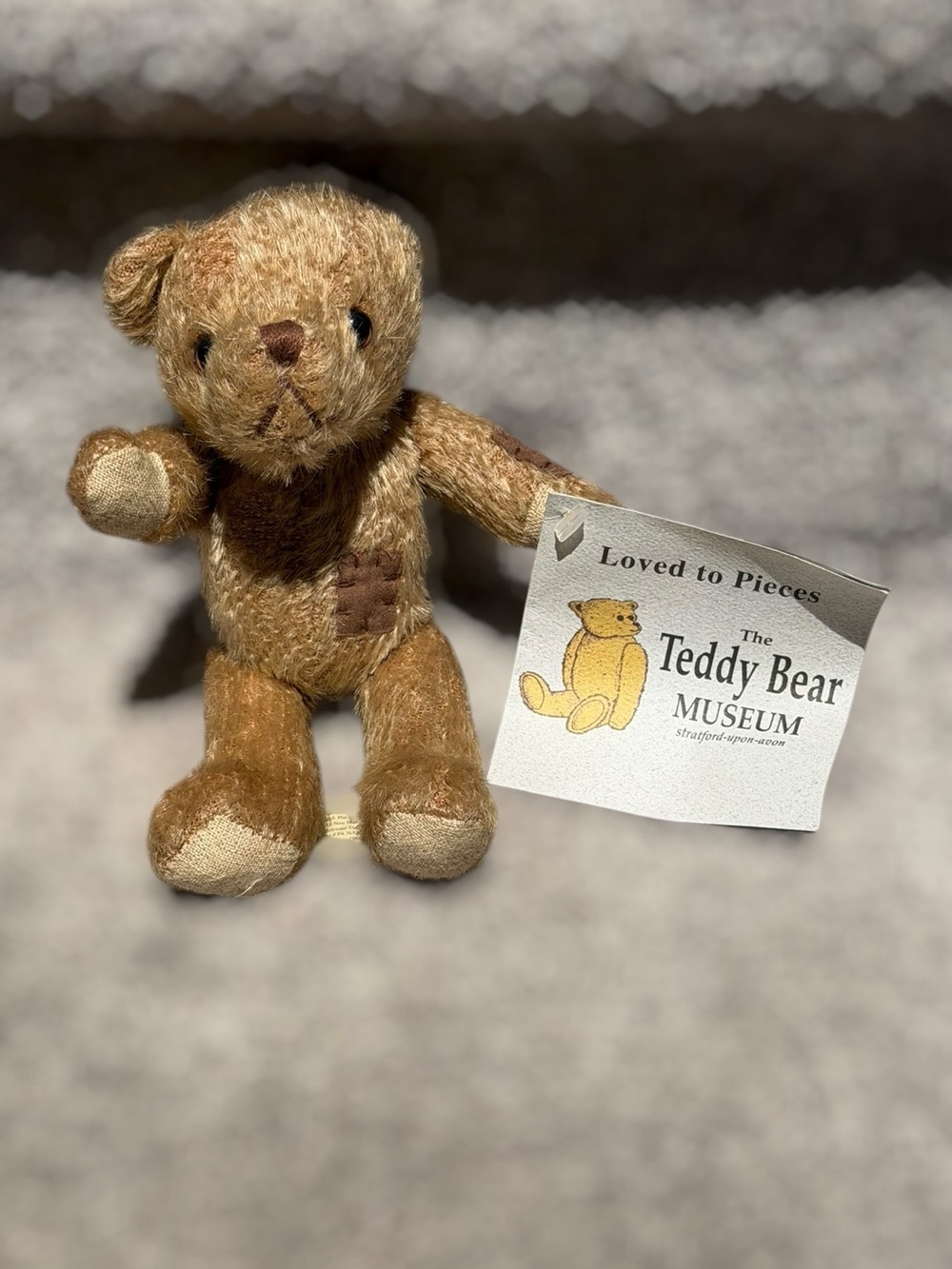 NEW The Teddy Bear Museum “Loved To Pieces”Plush Stratford Upon Avon England - Picture 3 of 9